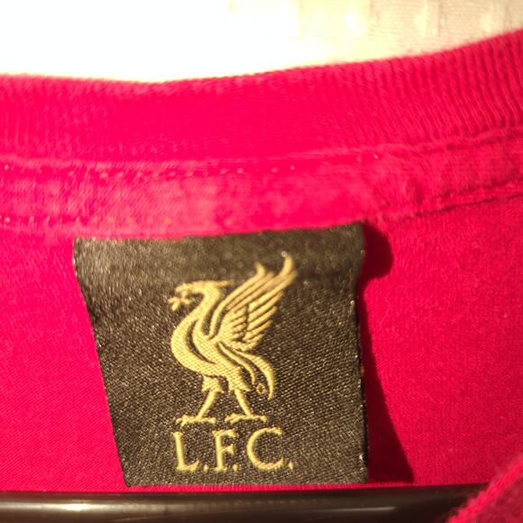 LFC Daniel Sturridge 15 Red Graphic T-Shirt XL Liverpool FC Soccer Shirt Men - Picture 3 of 7